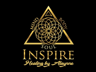 Inspire  Mind Body Soul   Healing by Alaynne logo design by samuraiXcreations