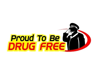 Proud To Be Drug Free logo design by mckris