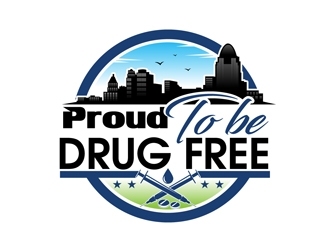 Proud To Be Drug Free logo design by DreamLogoDesign