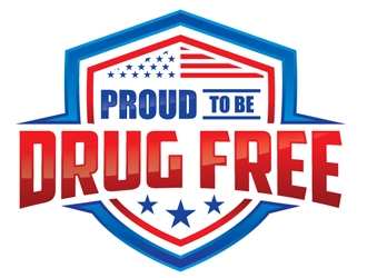 Proud To Be Drug Free logo design by shere