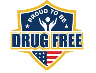 Proud To Be Drug Free logo design by shere