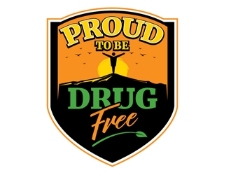 Proud To Be Drug Free logo design by shere