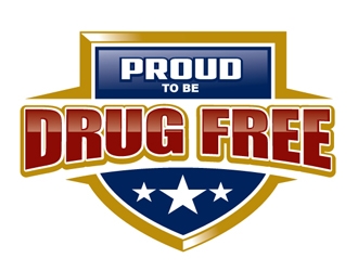 Proud To Be Drug Free logo design by shere