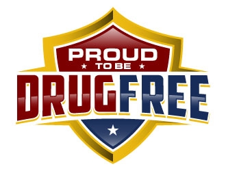 Proud To Be Drug Free logo design by daywalker