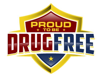 Proud To Be Drug Free logo design by daywalker
