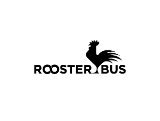 Rooster Bus logo design by torresace