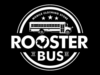 Rooster Bus logo design by ORPiXELSTUDIOS