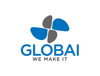 GLOBAI logo design by Inlogoz