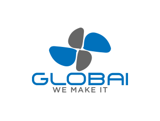 GLOBAI logo design by Inlogoz