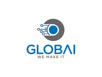 GLOBAI logo design by Inlogoz