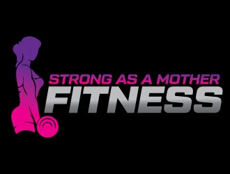 Strong As A Mother Fitness logo design by Erasedink