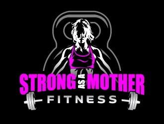 Strong As A Mother Fitness logo design by jaize
