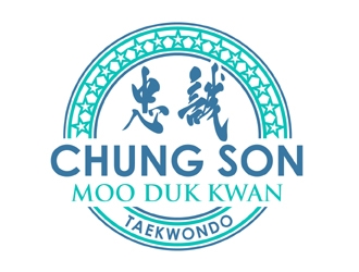 CHUNG SON MOO DUK KWAN logo design by MAXR