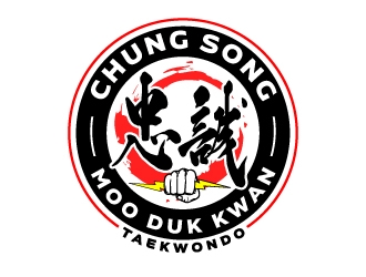 CHUNG SON MOO DUK KWAN logo design by jaize