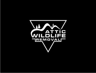 ATTIC WILDLIFE REMOVAL logo design by bricton