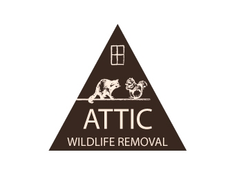 ATTIC WILDLIFE REMOVAL logo design by savvyartstudio