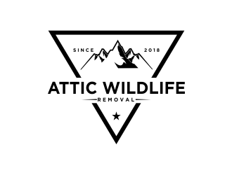 ATTIC WILDLIFE REMOVAL logo design by evdesign
