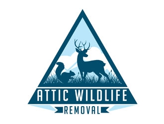 ATTIC WILDLIFE REMOVAL logo design by LogoInvent