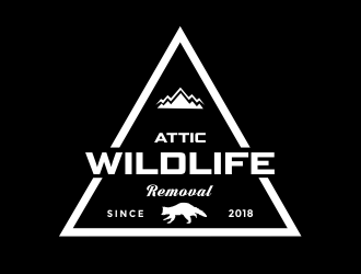 ATTIC WILDLIFE REMOVAL logo design by aldesign