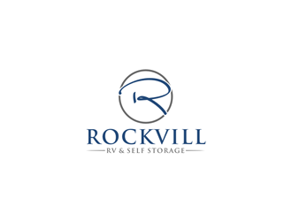 Rockvill RV & Self Storage logo design by johana