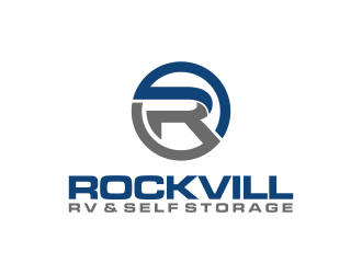 Rockvill RV & Self Storage logo design by RIANW