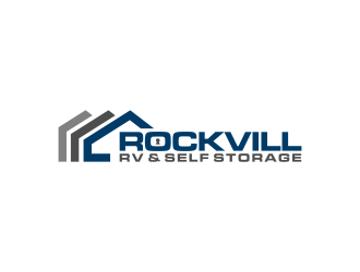 Rockvill RV & Self Storage logo design by ammad