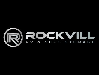 Rockvill RV & Self Storage logo design by Suvendu