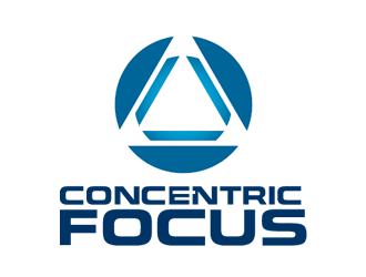 Concentric Focus logo design by Coolwanz