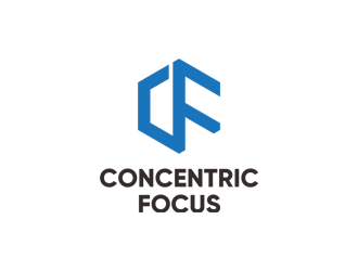 Concentric Focus logo design by Edi Mustofa