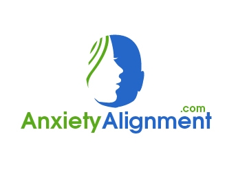 AnxietyAlignment.com logo design by shravya