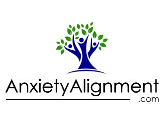 AnxietyAlignment.com logo design by jetzu