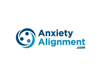 AnxietyAlignment.com logo design by Janee