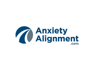AnxietyAlignment.com logo design by Janee