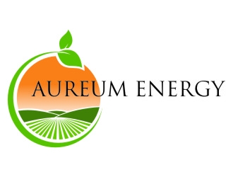 AUREUM ENERGY logo design by jetzu