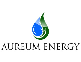 AUREUM ENERGY logo design by jetzu