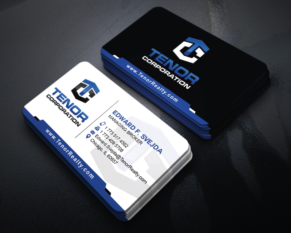 Tenor Corporation logo design by Boomstudioz