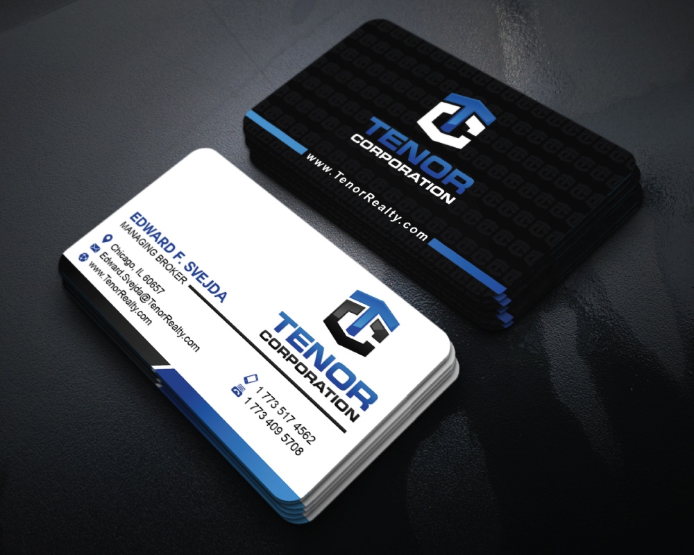 Tenor Corporation logo design by Boomstudioz