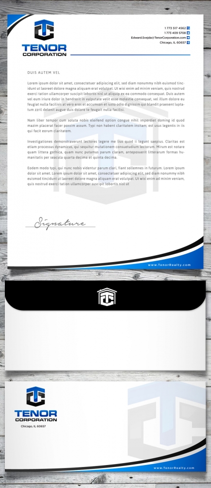 Tenor Corporation logo design by scriotx