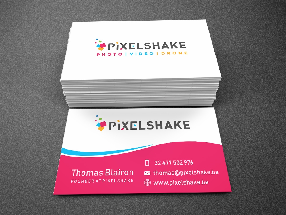 Pixelshake logo design by Al-fath