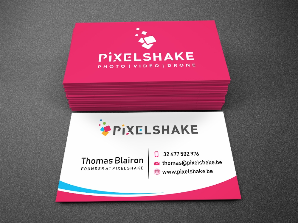 Pixelshake logo design by Al-fath