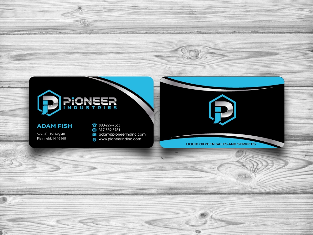 Pioneer Industries logo design by jaize