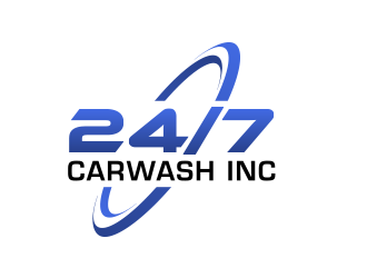 24/7 CarWash logo design by keylogo