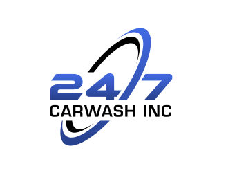 24/7 CarWash logo design by keylogo