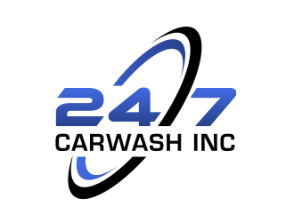 24/7 CarWash logo design by keylogo