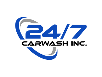 24/7 CarWash logo design by ingepro