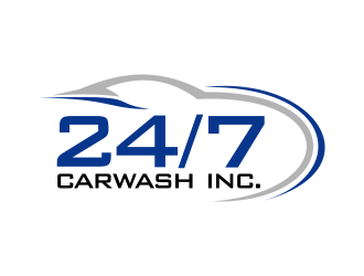 24/7 CarWash logo design by ingepro