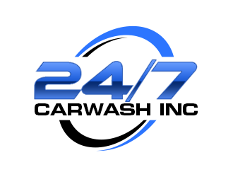 24/7 CarWash logo design by kunejo