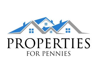 Properties For Pennies logo design by jetzu