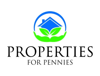 Properties For Pennies logo design by jetzu