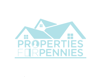 Properties For Pennies logo design by hwkomp